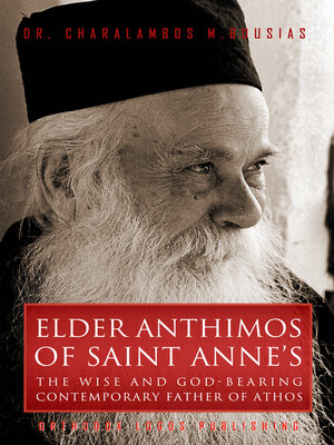 cover image of Elder Anthimos of Saint Anne's